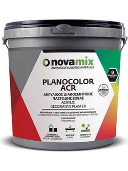Novamix Planocolor ACR 150 λευκός παστώδης σοβάς 25κιλ