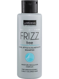 Lorvenn Frizz Free Curl Style & Elasticity Σαμπουάν για Φριζάρισμα για Σγουρά & Βαμμένα Μαλλιά 100ml