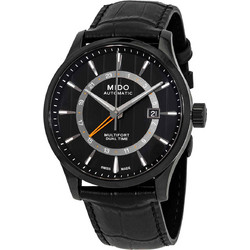 Mido Multifort Dual Time Ανδρικό Ρολόι Αυτόματο με Μαύρο Καντράν M0384293605100
