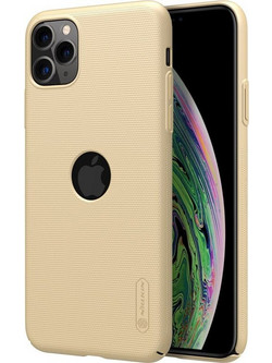 Nillkin Super Frosted Shield - Case For Apple Iphone 11 Pro z Wycieciem Na Logo (Golden) - (IP58-86484)