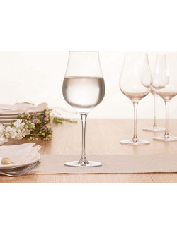 Spitishop Ποτήρι Νερού Γυάλινο Κολωνάτο Oriane 550ml 203384