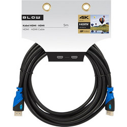 Blow Καλώδιο HDMI Male to HDMI Male 5m Black DM-639