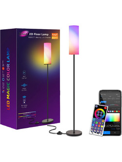 Επιδαπέδιο Φωτιστικό RGB LED 165cm με Τηλεχειριστήριο WIFI Smart Tuya LD-071