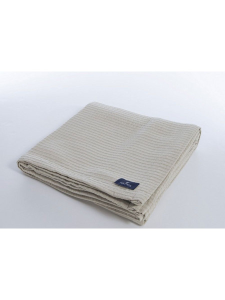 Κουβέρτα Πικέ Nau Navy Linen Nautica Υπέρδιπλo 230x240cm 100% Βαμβάκι