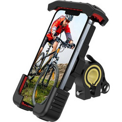Joyroom Μεταλικη Βαση Κινητου Metal Bike/Motorcycle Holder JR-ZS264 for Phones (Black)