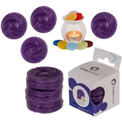 BLUE GIFTS ΑΡΩΜΑΤΙΚΑ ΔΙΣΚΑΚΙΑ LAVENDER AND JASMINE 6 CHIPS ΑΝΑ ΚΟΥΤΙ 30G 4,5 * 4,5 * 6,5CM