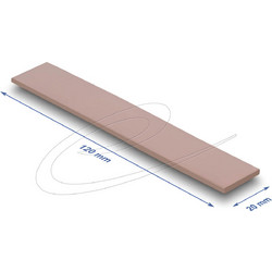 Thermal Pad Delock 120x20x3 mm για Μ2 (18484) Χωρίς Σιλικόνη - Ροζ 18484