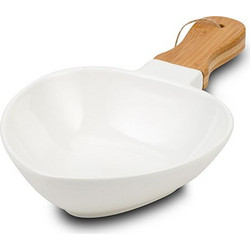 Nava Σαλατιέρα Terrestrial Πορσελάνινη 38cm Με Χερούλι Bamboo 10-263-022