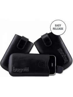 BUGATTI ΘΗΚΗ ΠΟΥΓΚΙ SLIM CASE LEATHER NEW LOOP BLACK SL