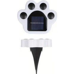 Ηλιακό φωτιστικό κήπου LED - Πατούσα - 4pcs - 942010