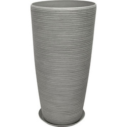 MarHome Stone Polyresin Κασπώ Γκρι Φ40x75.5cm 06-10006-L