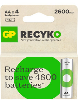 Gp ReCyko 2600mAh AA 4τμχ