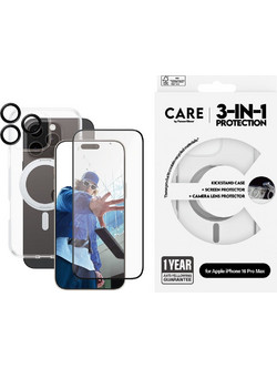 CARE by PanzerGlass - Feature 3-in-1 Ceramic Bundle - iPhone 16 Pro Max