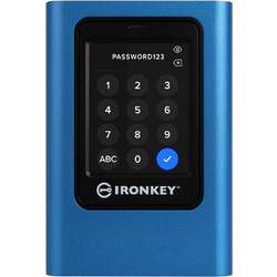Kingston IronKey Vault Privacy 960GB Εξωτερικός Σκληρός Δίσκος SSD 2.5" USB-C Blue