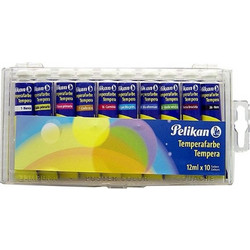 Τέμπερες 10 Xρωμάτων (12ml) - Pelikan