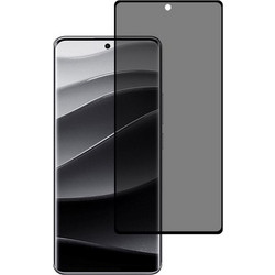 Full Cover Privacy Glass Screen Protector για Xiaomi Redmi Note 14 PRO 5G - Μαύρο