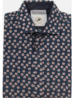 FISH Shirt Ice Cubes Red