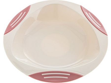 Πιάτο Βαθύ Με Βεντούζα Rose 240ml akuku A0525 - akuku - A0525