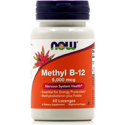 Now Foods Methyl B12 5000mcg 60 Παστίλιες