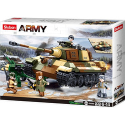 Sluban (Battle of Budapest) Large German Tank 2 in 1 M38-B0980