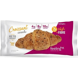 FeelingOk High Fiber Croissant 50gr - Salty Cereals