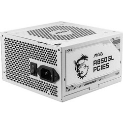 MSI MAG A850GL 850W White Τροφοδοτικό Υπολογιστή ATX 3.0 80 PLUS Gold