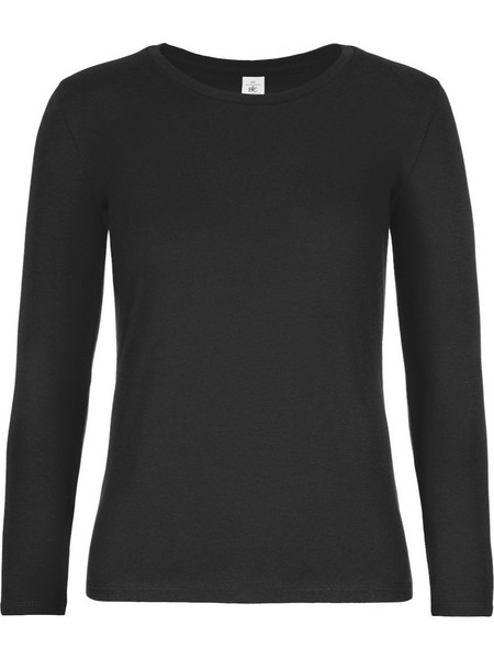 Γυναικείο T-Shirt Μακρυμάνικο TW08T B & C Black