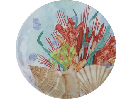 Brandani Oceano Πιάτο Γλυκού Μελαμίνης 19cm