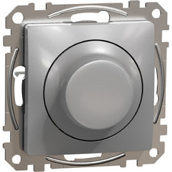 Schneider Sedna, περιστροφικό dimmer, RC/RL 5-200W, LED, Αλουμίνιο - SDD113502