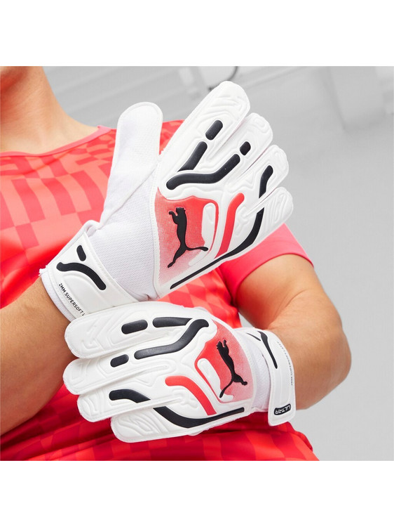 Puma Ultra Play RC Παιδικά Γάντια Τερματοφύλακα Άσπρα 41862-01