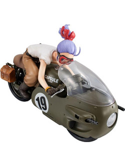 MegaHouse Dragon Ball Z Desktop Real McCoy Bulma Φιγούρα 17cm