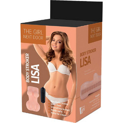 Dream Toys The Girl Next Door Lisa Vibrating Pocket Pussy Αυνανιστήρι με Δόνηση