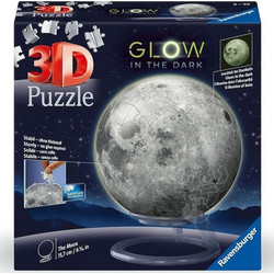 Παζλ 3D Ravensburger Σελήνη Glow In The Dark (11586)
