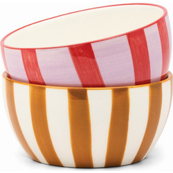 The Bella - Set of 2 | Pink & Ochra