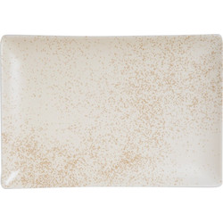 Πιατέλα Πορσελάνης Sand 36x24cm 66-3336