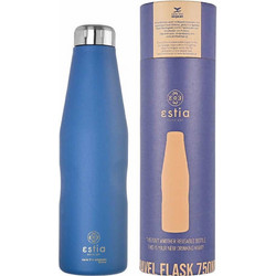 Estia Travel Flask Save The Aegean Denim Blue 750ml