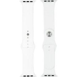 Goospery Mercury Λουράκι Σιλικόνης White (Apple Watch 42 / 44 / 45mm)