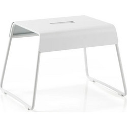 Zone Denmark Σκαμπώ Κουζίνας Μεταλλικό 39x30x27,5 - A-Stool White