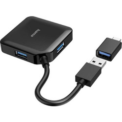 Hama 200116 USB Hub 3.0 USB-A με 4 Θύρες USB-A