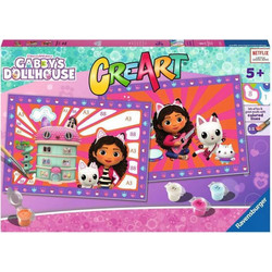 ΖΩΓΡΑΦΙΚΗ RAVENSBURGER: CREART JR - GABBYS DOLLHOUSE 23715