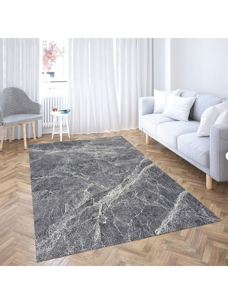 Χαλιά Κρεβατοκάμαρας (Σετ 3τμχ) Viopros Premium Carpets Μαρφίλ Γκρι