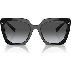 Prada PR23ZS 1AB5/W1 Γυναικεία Γυαλιά Ηλίου Τετράγωνα Κοκάλινα Μαύρα με Μαύρο Degradee Φακό