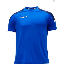 Uhlsport Παιδικό ΜΠΛΟΥΖΑΚΙ ΣΕ ΜΠΛΕ ποδοσφαίρου προετοιμασίας σορτς με μπλουζάκι κοντομάνικο BLUE