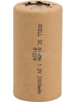 NI MH 2000mAh Sub-C