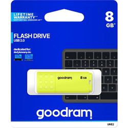 GoodRam UME2 8GB USB Stick 2.0 με USB-A Κίτρινο