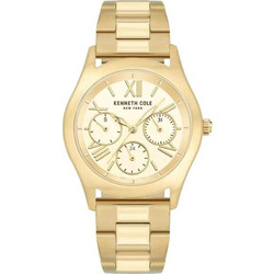 Kenneth Cole Ανδρικό Ρολόι με Χρυσό Μεταλλικό Μπρασελέ KCWLK2126303