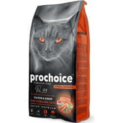 Prochoice Pro 33 Adult Sterilised with Salmon & Shrimps 2kg