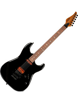 Jet Guitars JS800 Ηλεκτρική Κιθάρα ST Style με HS Μαγνήτες και Ταστιέρα Maple Black