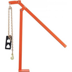VEVOR 91,4 cm Εξολκέας Στύλων T, Βαρέως Τύπου Εξολκείς Στύλων Φράχτη με Πλάκα Εξολκέα & Αλυσίδα Ανύψωσης 119 cm, Εργαλείο Αφαίρεσης Στύλων T για Στρογγυλούς Στύλους Φράχτη, Στύλους Σημάτων & Κορμούς Δ