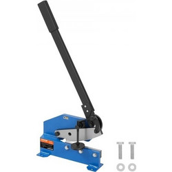 VEVOR Χειροκίνητο Ψαλίδι Πλάκας 8" (20,3 cm) για Επεξεργασία Μεταλλικών Φύλλων, HS-8 Επιτραπέζιος Κόφτης με Υλικό Q235, για Χοντρή Χειροτεχνία Χάλυβα, Βαρέως Τύπου Μηχανή Πίεσης για Κατασκευαστές, Ενθ